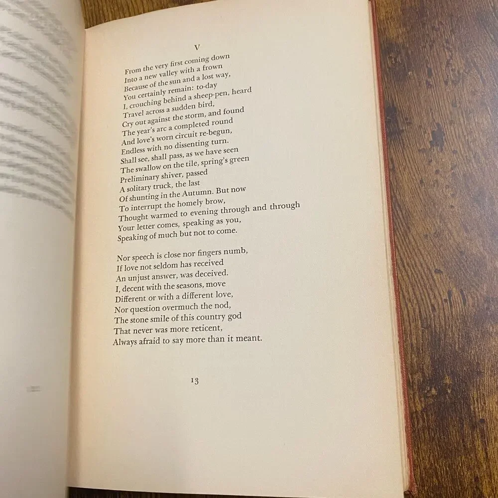 1937 - Auden, W.H. - POEMS - First American ed. hardcover third printing HC